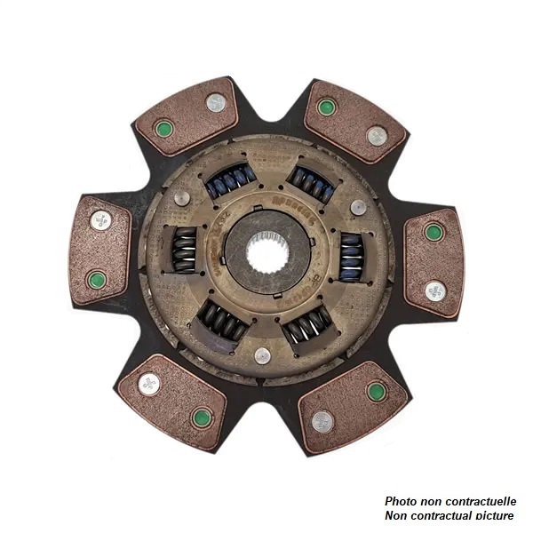 Disque d'embrayage AP AF Ø240 mm - 6 patins - épaisseur 8.38 mm - FORD SIERRA COSWORTH 4X4