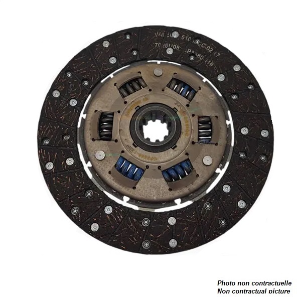 Disque d'embrayage AP AO Ø240 mm - 25.4 mm (1") X 23 - épaisseur 8.38 mm