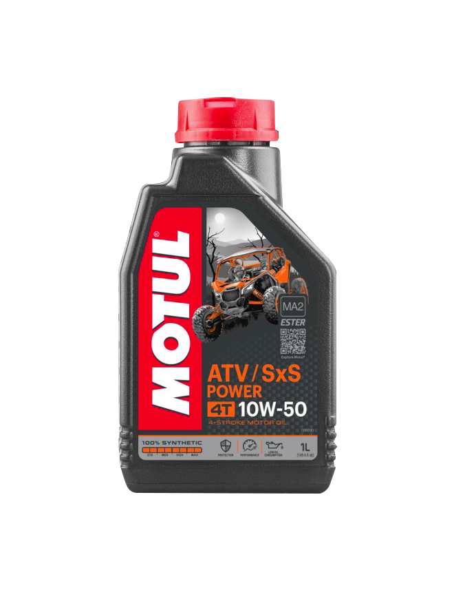 Huile 10w50 MOTUL ATV SXS POWER 4T 1L