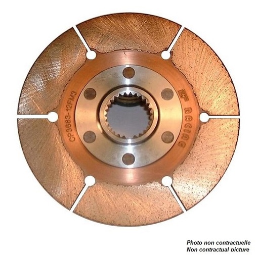 [CP3683-12FM3] clutch disc 140 29.46x26 th. 2.62 friction large