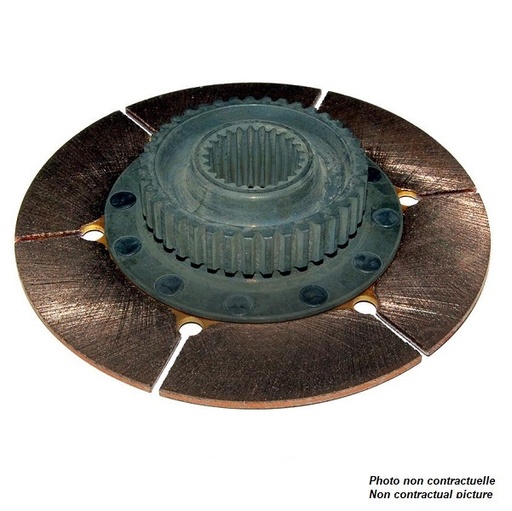 [CP4074-11FM3] Clutch disc Ø140 MENANT TRI DISQUES 1"16X26 CANELURES