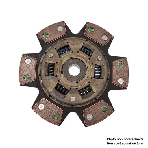 [CP4216-4] Disque d'embrayage AP AF Ø240 mm - 6 patins - épaisseur 8.38 mm - FORD SIERRA COSWORTH 4X4
