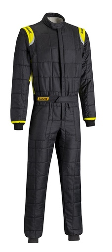 Sabelt suit TS2 Challenge - Black / yellow - FIA 8858-2018