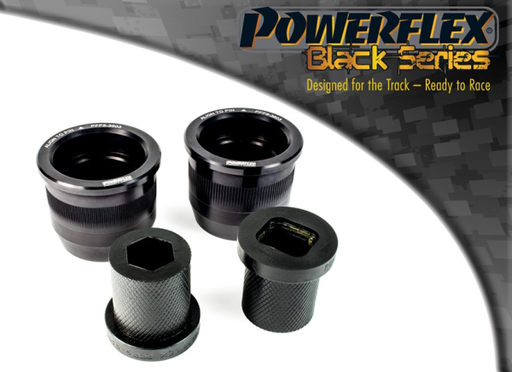 [PFF5-3603BLK] Front Wishbone Rear Bush (E46 Hybrid, Aluminium Outer)