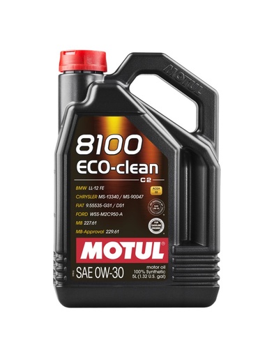 [102889] Huile moteur 8100 ECO-CLEAN 0W30 5L