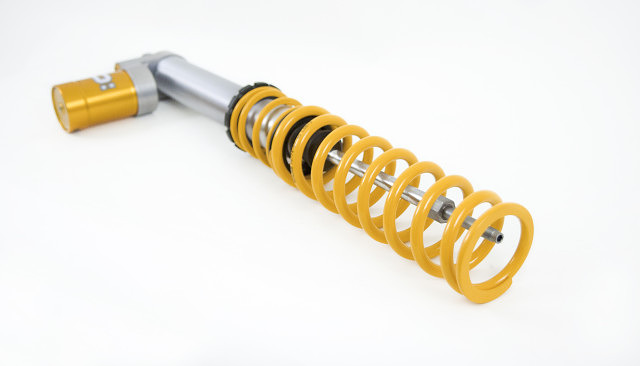 Mitsu Evo 10 AR - amortisseur Öhlins terre