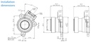 Butée d'embrayage complète, roulement Ø38mm