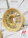Evocorse X3MA Ford ESCORT MKII GR.4 8x13 ET=0 PCD=4x108 GOLD FRONT