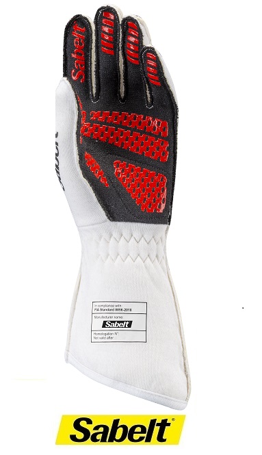 gants FIA  HERO TG10 - Blanc