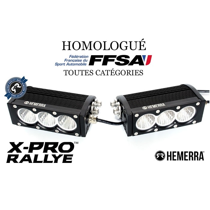 Rampe à LED HEMERRA 2x30W phares de virages