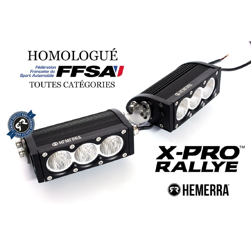 Rampe à LED HEMERRA 2x30W phares de virages