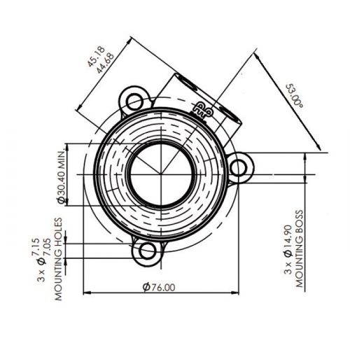 Kit de joint butée hydraulique AP RACING CP375938/50/54 + CP6859 (copie)