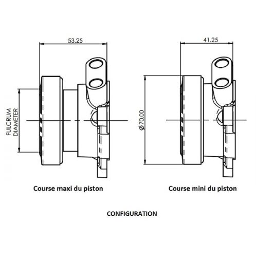 Kit de joint butée hydraulique AP RACING CP375938/50/54 + CP6859 (copie)