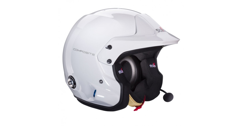 Casque Stilo Venti Trophy Plus Composite blanc intérieur noir