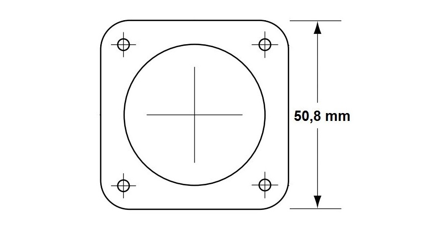 TILTON Câble + molette de réglage du répartiteur de frein 3/8UNF et 7/16UNF jaune