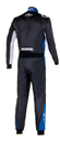 ALPINESTARS - Combinaison Atom Graphic 4 - Noir/Silver/Bleu