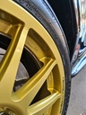 Speedline 2120 Turini Flow 8x18 ET35 5x114.3 GOLD Yaris GR , Mitsubishi Evo