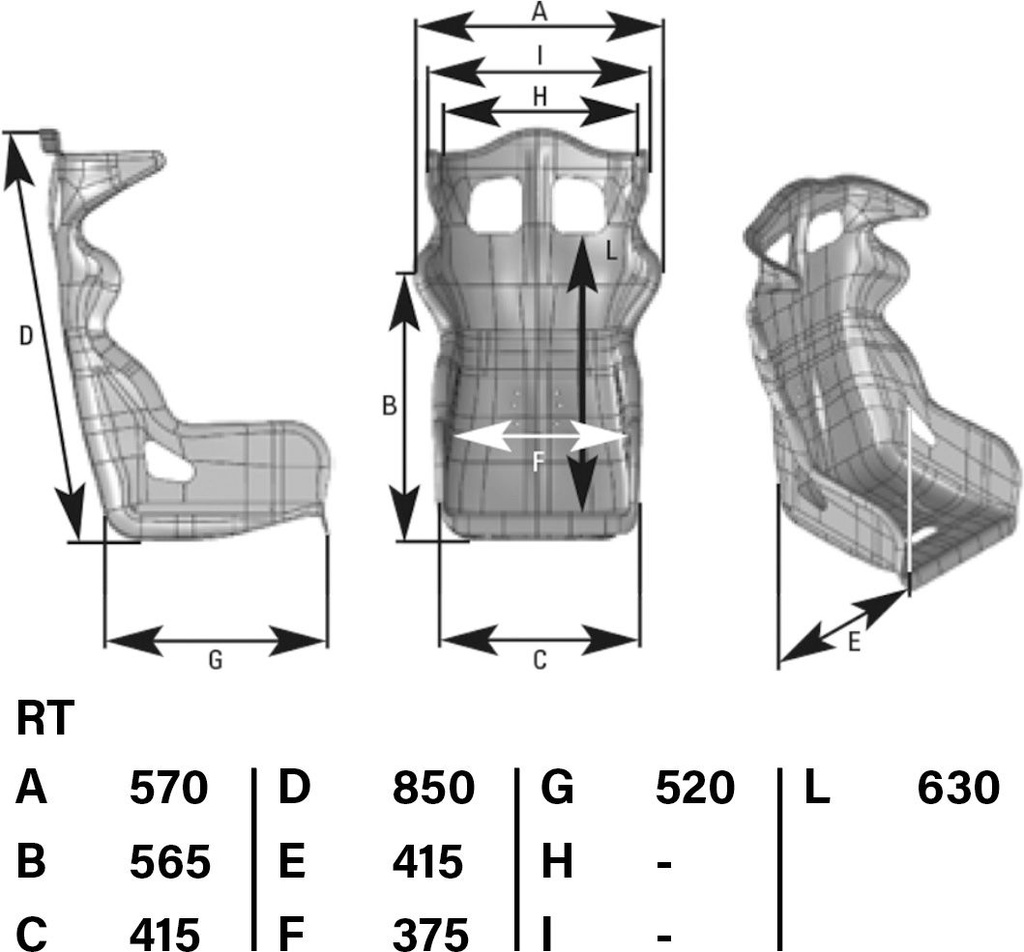 Baquet OMP RT