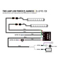 Two-Lamp Harness Kit - with Splice (Position Light, 12V)