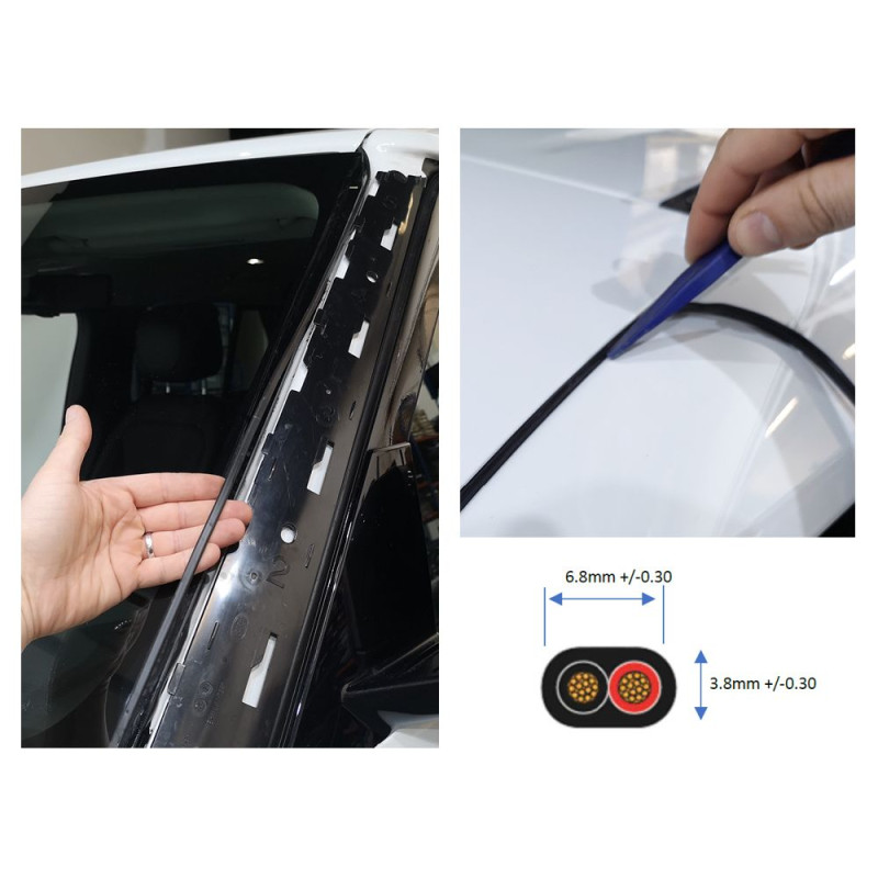3m Cable Extension Kit - Low Power (2-core)