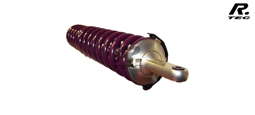 Set complet d'amortisseurs Reiger 3 voies avec ressort : 550-620 HDP - Can-am Maverick R Standard 2024
