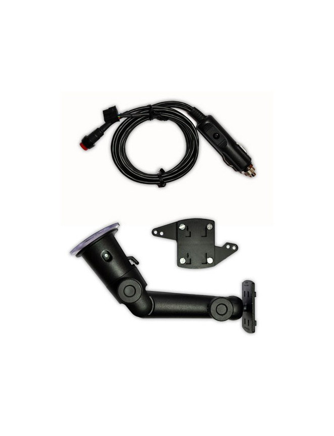 Kit support ventouse-alim allume cigare Monit