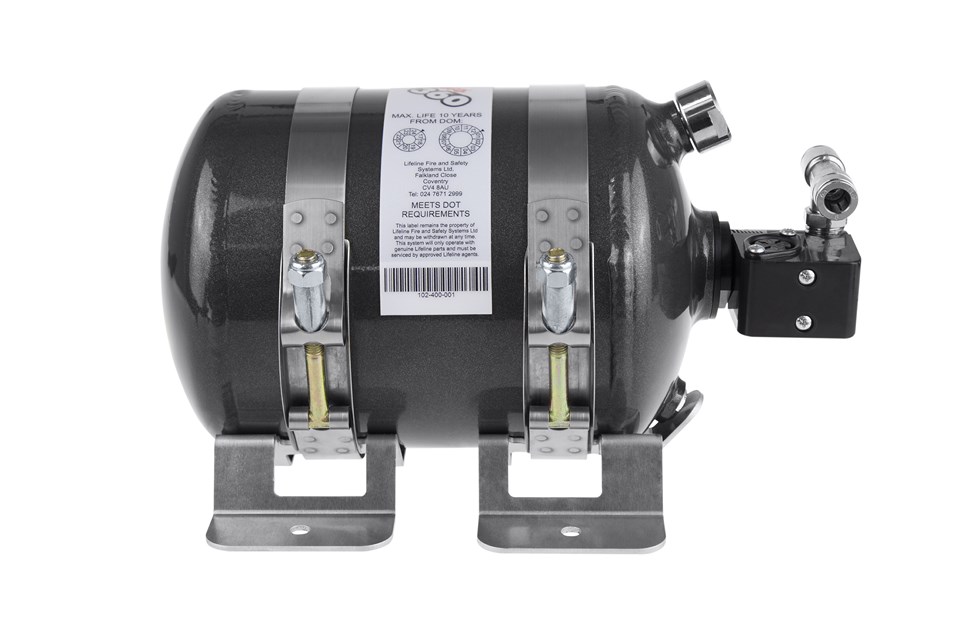 Extincteur Zero360 Novec 1230 électrique (2,25 kg) - Bouteille seule