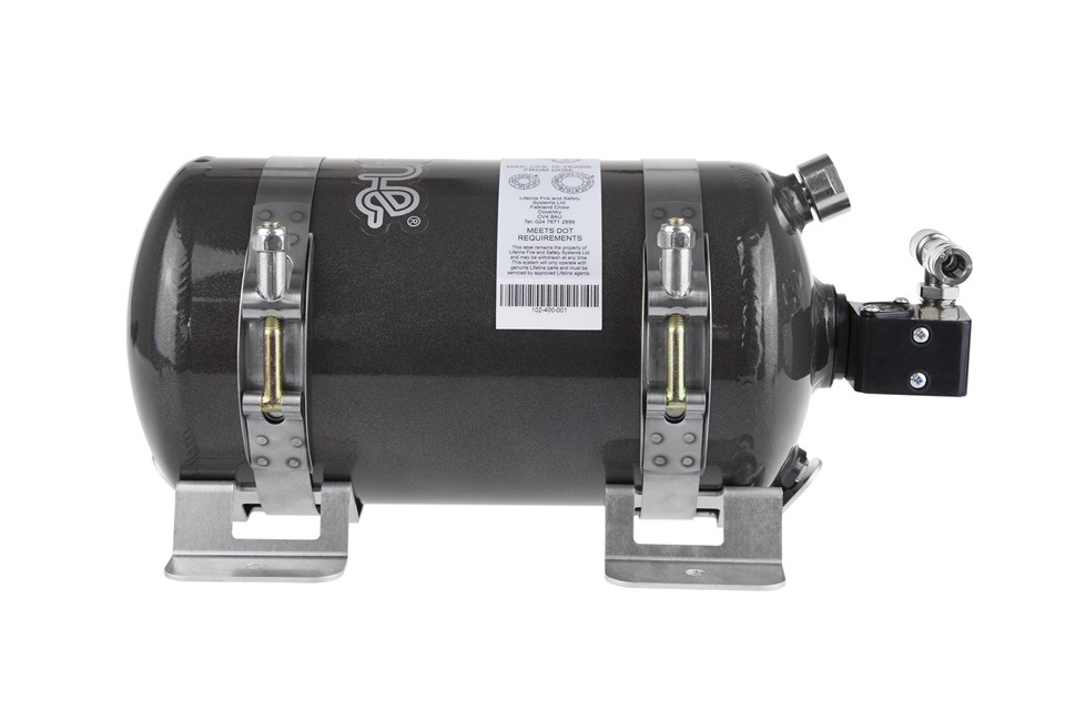 Extincteur Zero360 Novec 1230 électrique (3,0 kg) - RALLY - Bouteille seule
