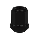 Tuerca abierto de llanta M12x1.25, L : 31 mm, Negro, zinc, cône 90° Clio Gr.A