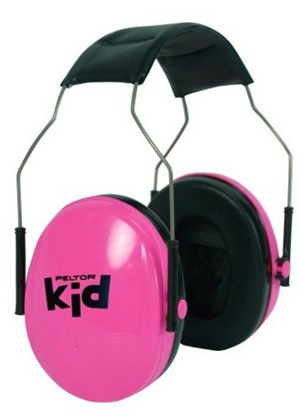 Peltor pink ear defender for children