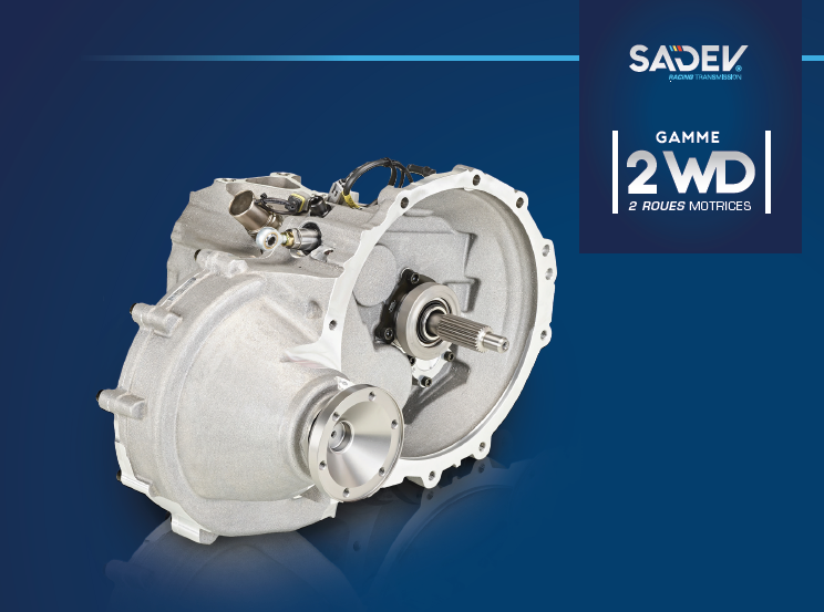 ST7514LW01501330 - 5 Speed ST75LW gearbox with LSD, without pump, without driven tripod - SADEV