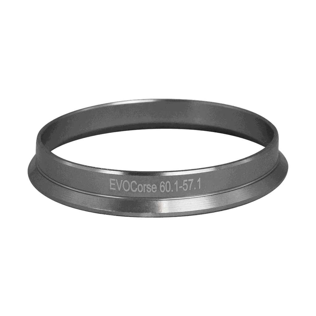 Hub centric spigot ring in aluminum 60.1/57.1 mm