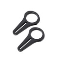 1.75" MIRROR BRACKETS ONLY (PAIR) W/ PACKERS SUITS 1.5"/1.7"