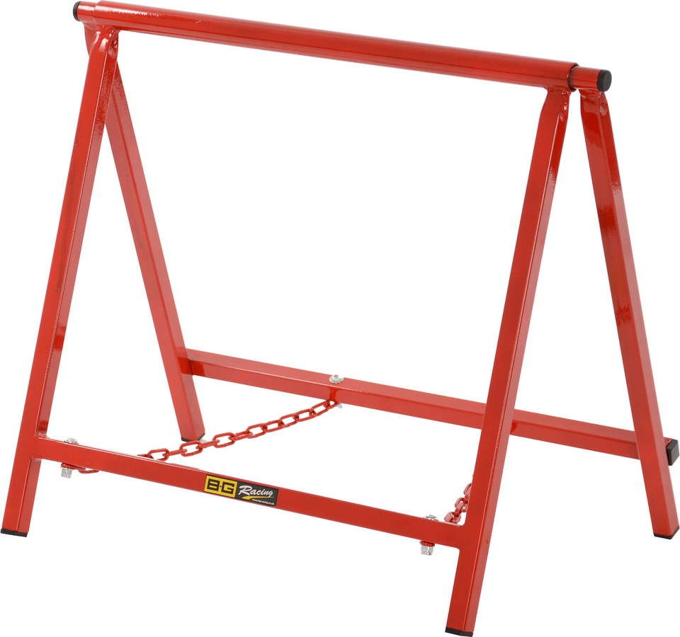LARGE 18" RED CHASSIS STANDS (PAIR) - POWDER COATED