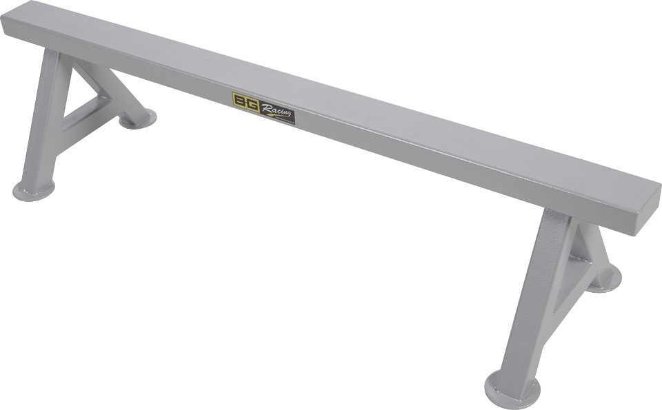 Tréteaux de stand acier gris - Medium 7"