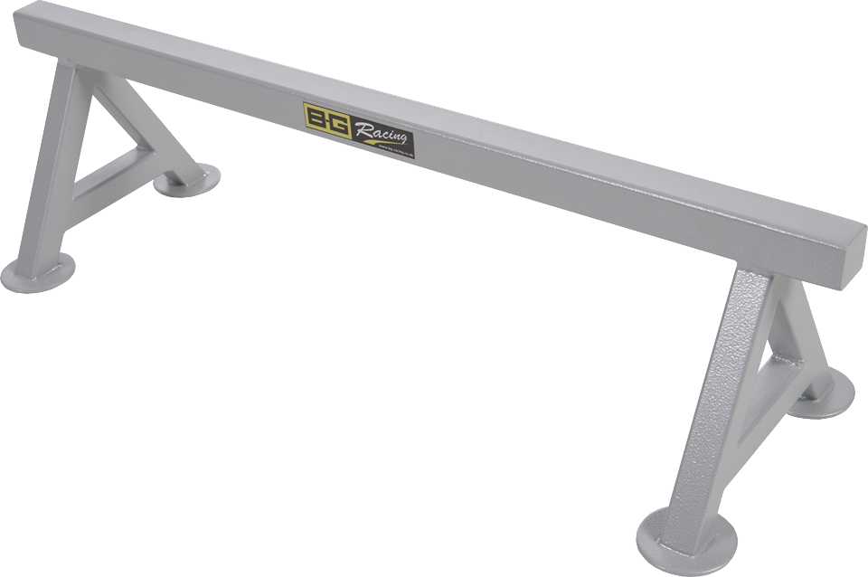 Tréteaux de stand acier gris - Petit 6"