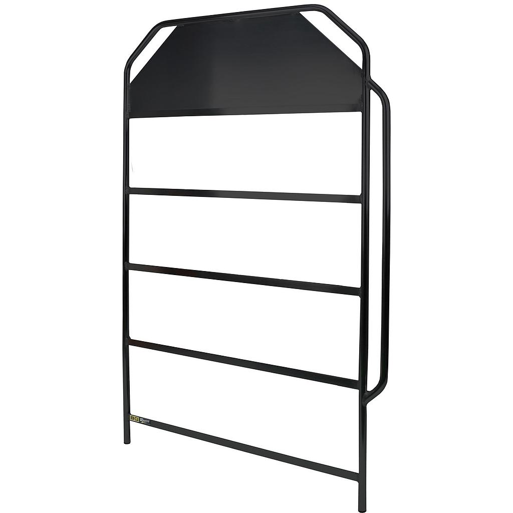LARGE BLACK ALUMINIUM PIT BOARD