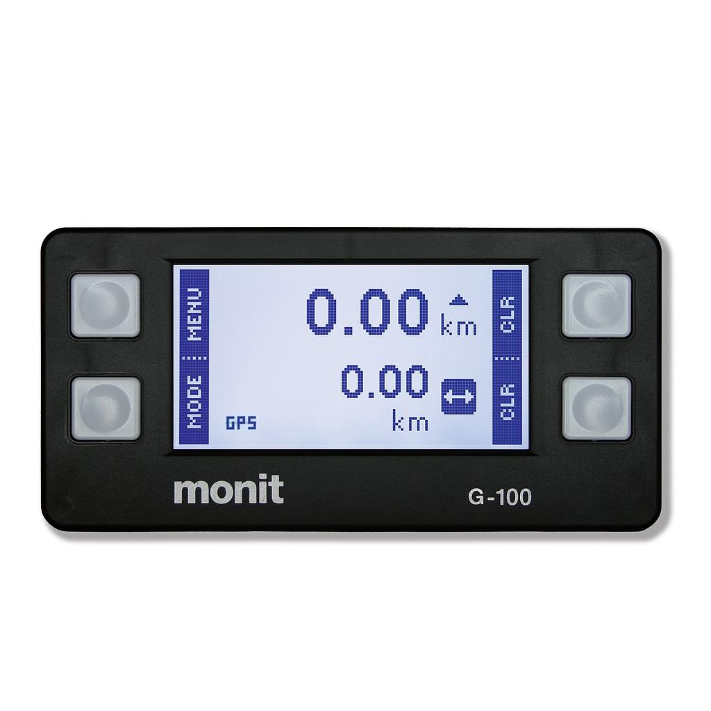 MONIT RALLY G100 tripmeter with integrated GPS receiver