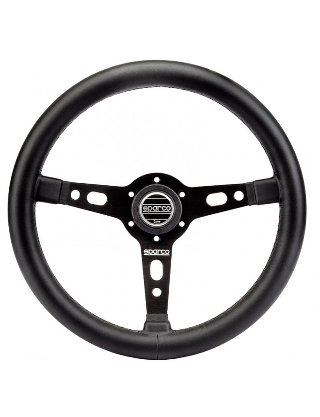 Volant Sparco Targa 350 Cuir Noir