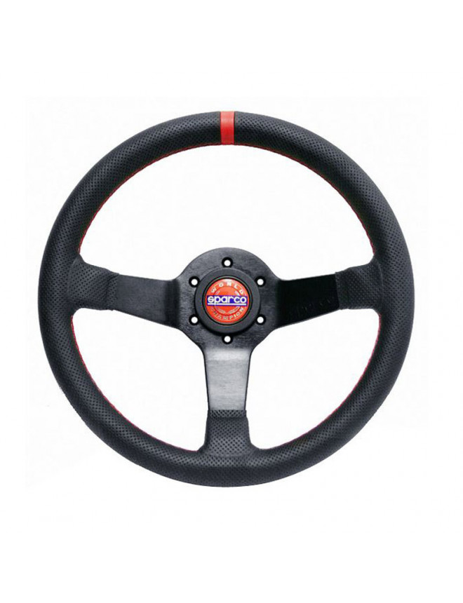 Volant Sparco Champion Tulipé Cuir Noir
