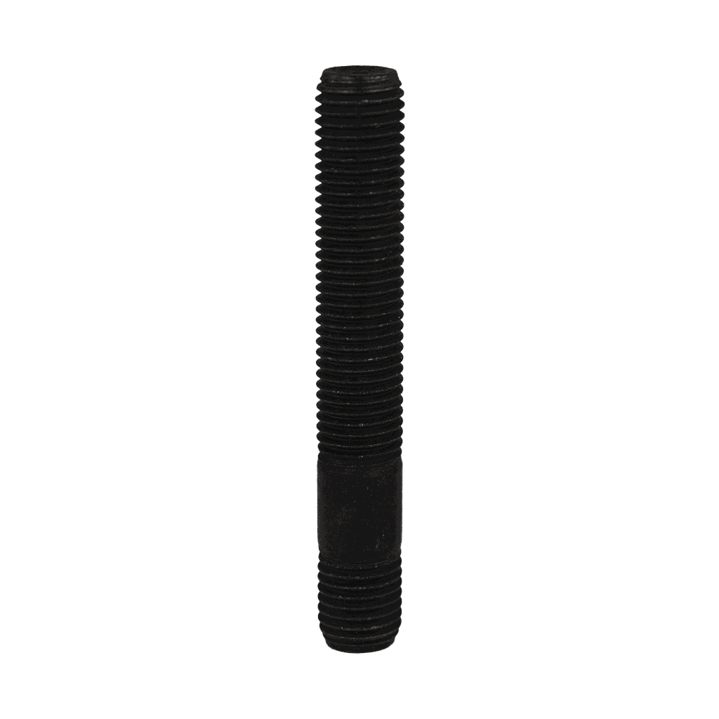 Goujon M12x1.5 / M12x1.5, L : 80 mm, noir, zinc
