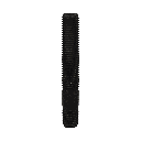 Hub stud M12x1.5, length 80 mm - Black zinc nickel plating
