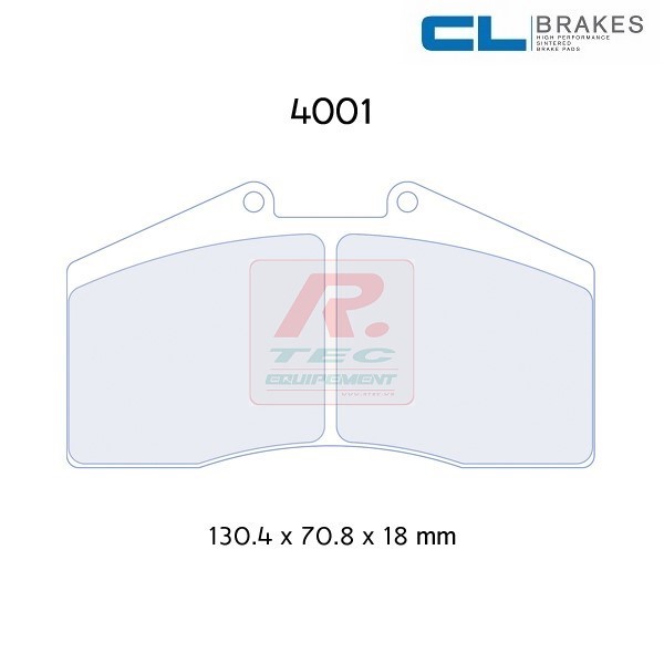 4001RC8 - Plaquettes CL brakes RC8
