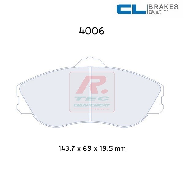 4006RC5 - CL brake pads RC5