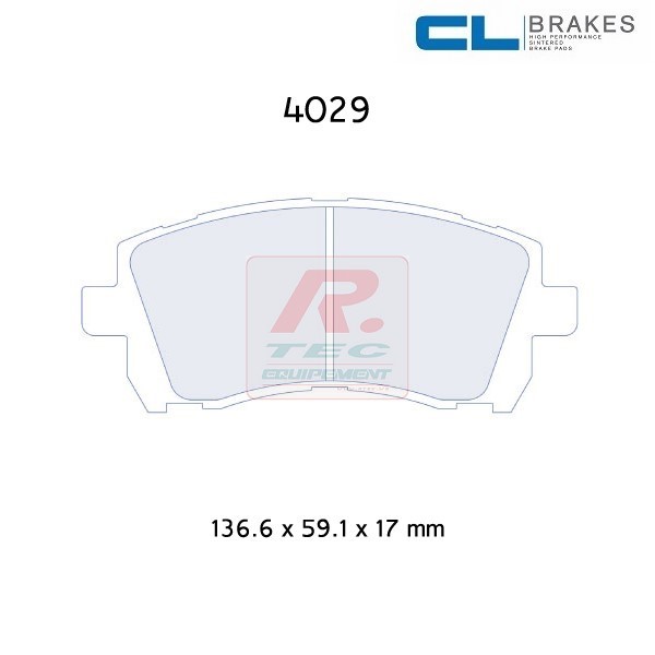 4029RC5 - CL brake pads RC5