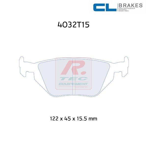 4032T15RC6 - CL brake pads RC6