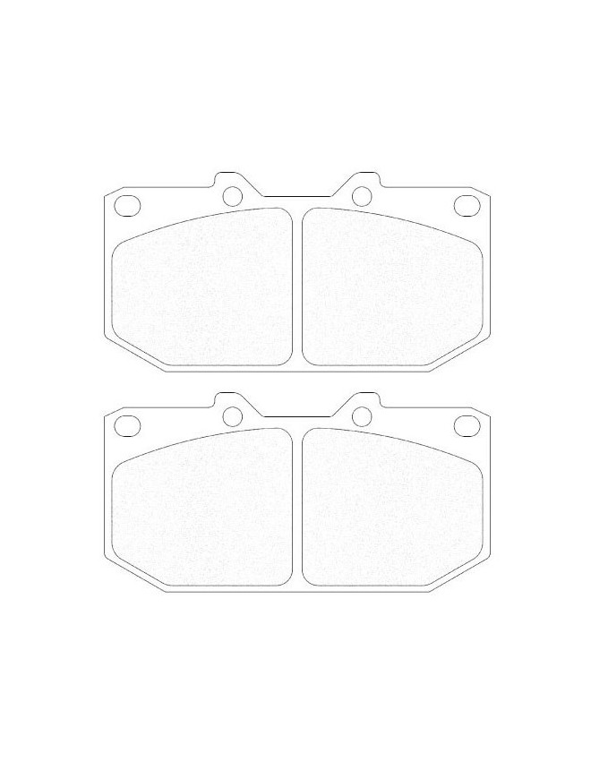 4047RC6E - Pastillas de freno CL Brakes RC6E