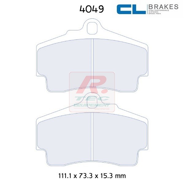 4049RC6E - Pastillas de freno CL Brakes RC6E