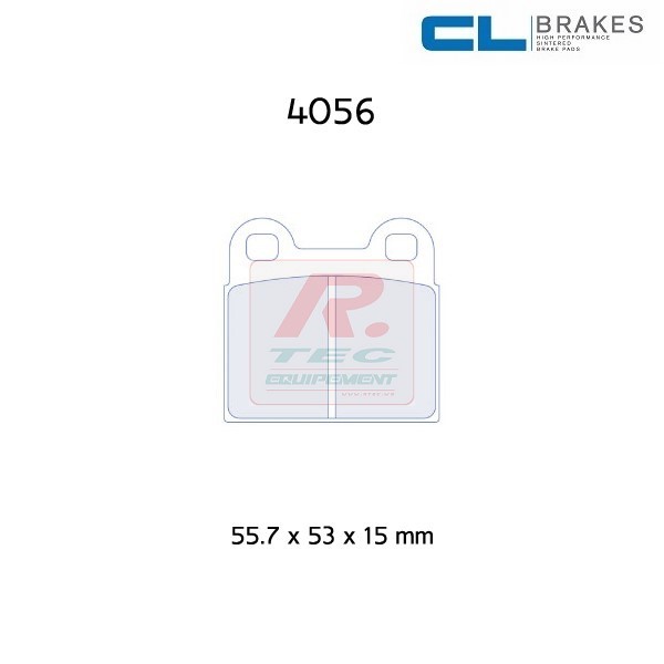 4056RC6E - Pastillas de freno CL Brakes RC6E
