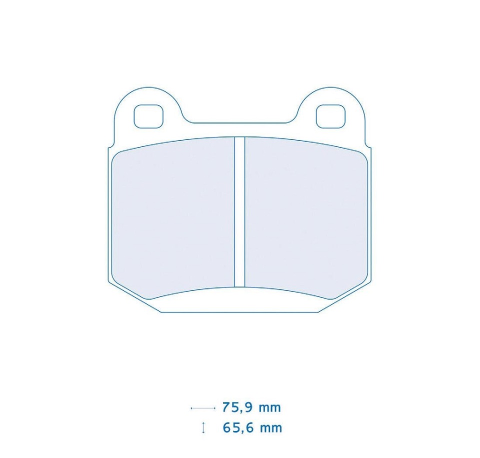 4060T14RC6 - CL brake pads RC6